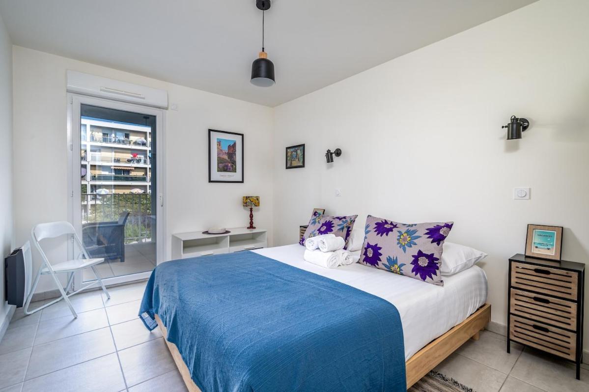 Apartment Palma - 3p Climatise Avec Terrasse, Garage, Plages Cannes